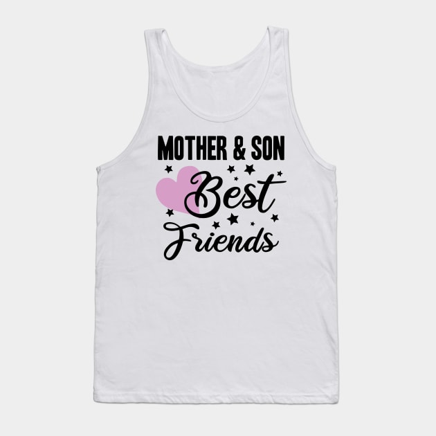 mother and son best friends - international friendship day Tank Top by artdise